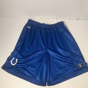 Indianapolis Colts NFL Football On Field Practice Shorts Blue Size L